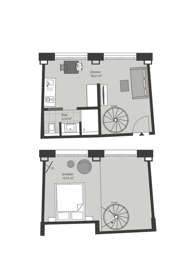 Ueberfluss Serviced-Apartments BRE Eksteriør billede